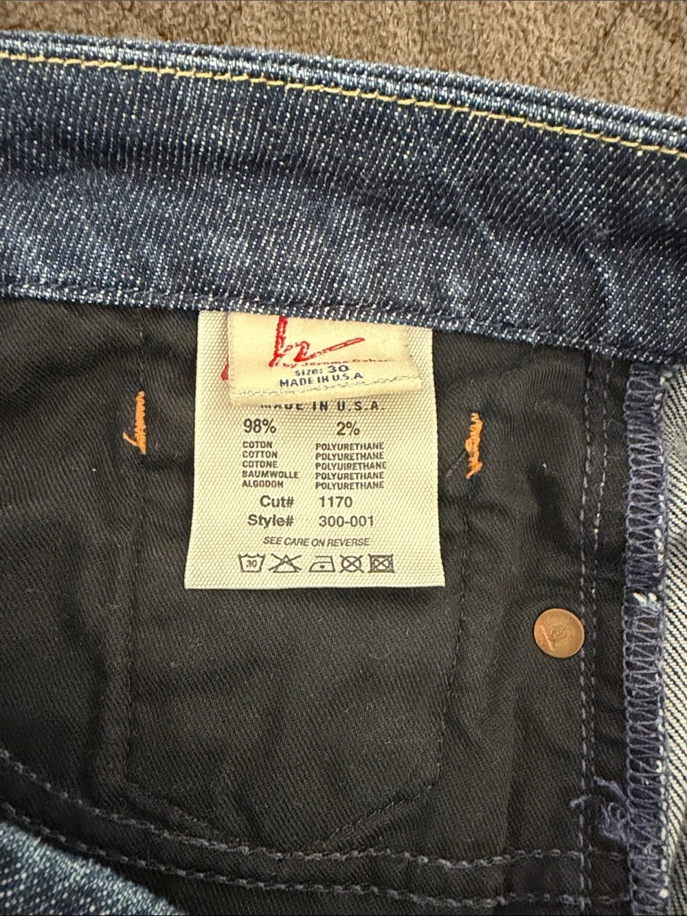 Citizens of Humanity Denim Knee Length Skirt size 30